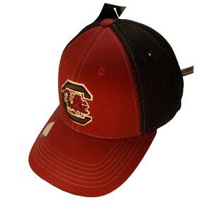 S. Carolina Gamecocks Mesh Trucker Hat Plastic Snap Closure Collegiate Headwear